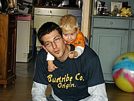 Marc mit Sohn Nemo