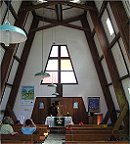 Das Innere war ganz ansprechend.