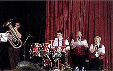 Gesang von Bernhard Rawer und Silvia Bergmann