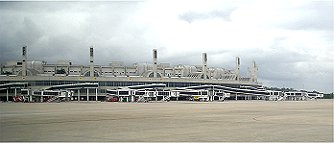 Flughafengebude von Rio