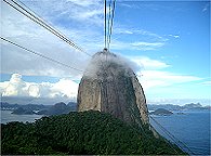 Der Zuckerhut als Raucher